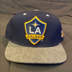 LA Galaxy + Adidas snapback hat